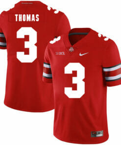Ohio State Buckeyes #3 Michael Thomas Football Jersey Red
