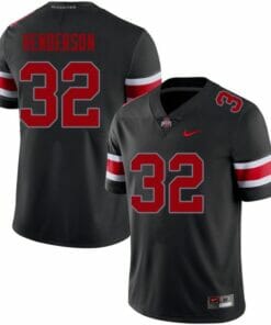 OSU Henderson Jersey #32 Football Black