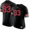 Ohio State Buckeyes #33 Master Teague NCAA Football Jersey Black