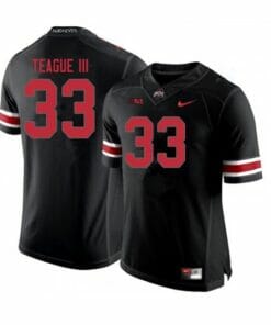 Ohio State Buckeyes #33 Master Teague NCAA Football Jersey Black