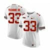 Ohio State Buckeyes #33 Master Teague NCAA Football Jersey White