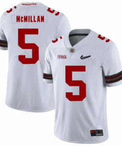 Ohio State Buckeyes #5 Raekwon McMillan Football Jersey Diamond White
