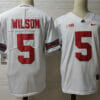 Ohio State Buckeyes #5 Wilson College Football Jersey White