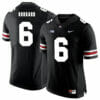 Ohio State Buckeyes #6 Sam Hubbard Football Jersey Black 7 Ohio State Buckeyes #6 Sam Hubbard Football Jersey Black