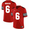 Ohio State Buckeyes #6 Sam Hubbard Football Jersey Diamond Red 7 Ohio State Buckeyes #6 Sam Hubbard Football Jersey Diamond Red