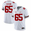 Ohio State Buckeyes #65 Pat Elflein Football Jersey White