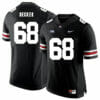Ohio State Buckeyes #68 Taylor Decker Football Jersey Black
