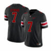 Ohio State Stroud Jersey #7 Limited Black Alumni Football