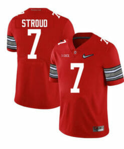 CJ Stroud Jersey Ohio State Buckeyes #7 Limited Red Alumni Football