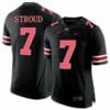 Ohio State Buckeyes #7 CJ Stroud Jersey NCAA College Football Black