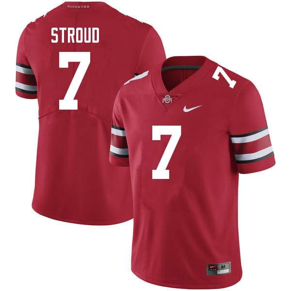 Ohio Stroud Jersey #7 Scarlet NCAA College Football 1 Ohio Stroud Jersey #7 Scarlet NCAA College Football