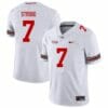 CJ Stroud Jersey Ohio State Buckeyes #7 White NCAA College Football