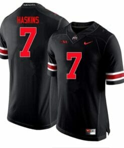 Ohio State Buckeyes #7 Dwayne Haskins NCAA College Football Black Jersey
