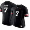 Ohio State Buckeyes #7 Dwayne Haskins NCAA College Football Jersey Black