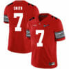 Ohio State Buckeyes #7 Rod Smith College Football Jersey Diamond Red