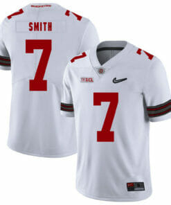 Ohio State Buckeyes #7 Rod Smith College Football Jersey Diamond White