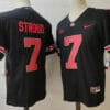 Ohio Stroud Jersey #7 NCAA Football Black