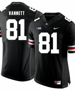 Ohio State Buckeyes #81 Nick Vannett Football Jersey Black