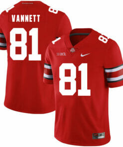 Ohio State Buckeyes #81 Nick Vannett Football Jersey Red