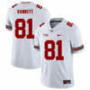 Ohio State Buckeyes #81 Nick Vannett Football Jersey White