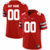 Custom OSU Jersey Name and Number Football Big Patch Red