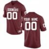 Personalized Oklahoma Sooners Jersey College Football Red