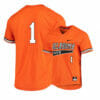 Oklahoma State Cowboys 1 Hueston Morrill Orange Elite Baseball Jersey 5 Oklahoma State Cowboys 1 Hueston Morrill Orange Elite Baseball Jersey