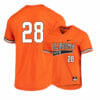 Oklahoma State Cowboys 28 Caeden Trenkle Orange Elite Baseball Jersey 5 Oklahoma State Cowboys 28 Caeden Trenkle Orange Elite Baseball Jersey