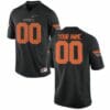 Oklahoma State Custom Jersey Name Number Football Black