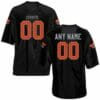 Custom Oklahoma Football Jersey Name Number Black