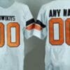 Custom Oklahoma State Football Jersey Name Number White
