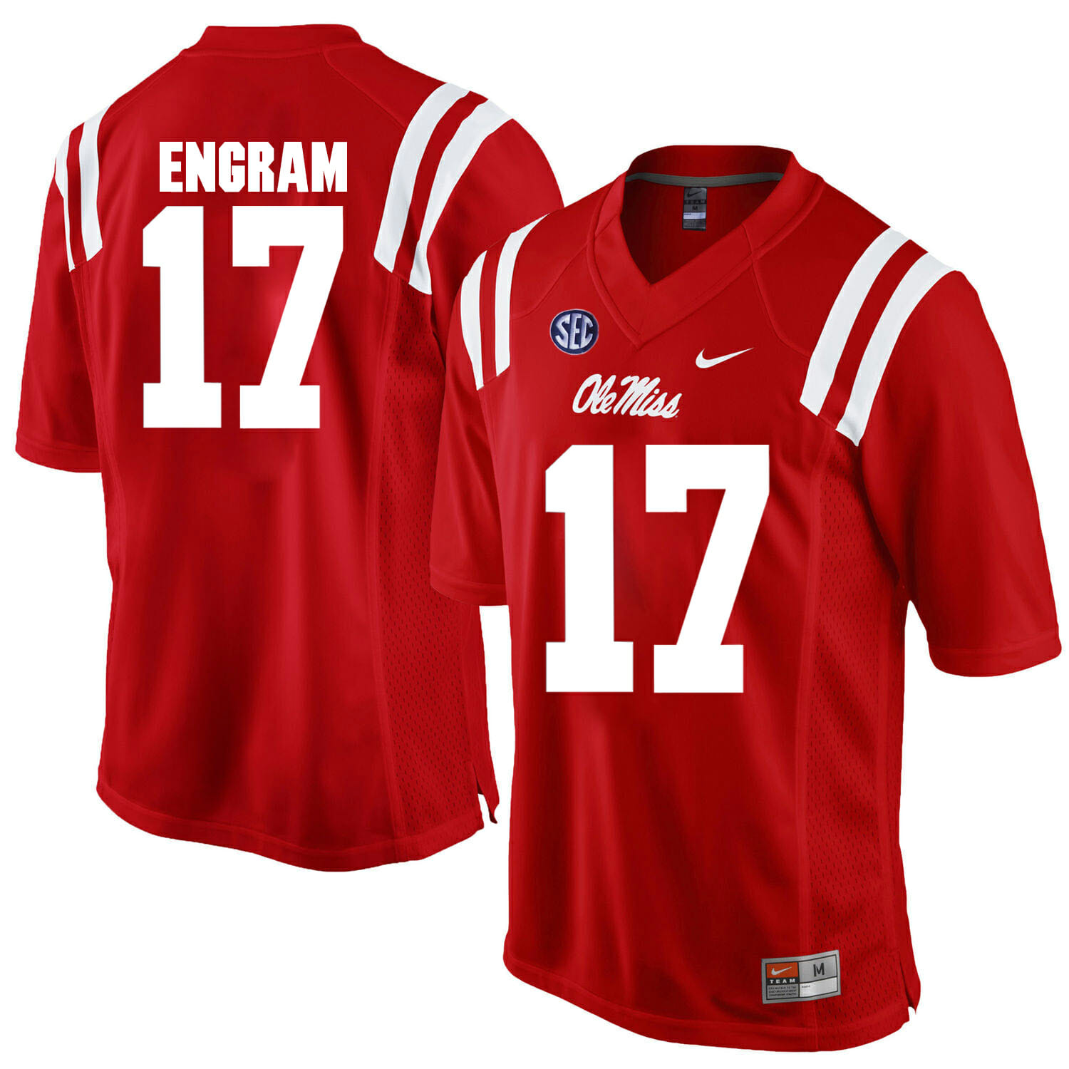 Ole Miss Rebels #17 Evan Engram NCAA College Football Jersey Red 1 Ole Miss Rebels #17 Evan Engram NCAA College Football Jersey Red
