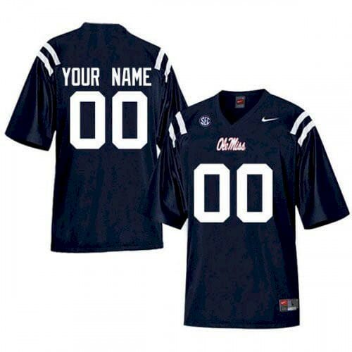 Ole Miss Rebels Custom Jersey Name Number NCAA Football 1 Ole Miss Rebels Custom Jersey Name Number NCAA Football
