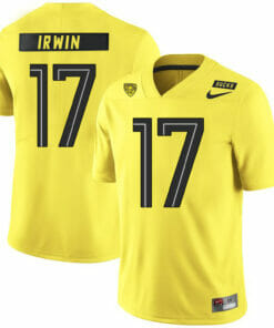 Oregon Ducks #17 Mike Irwin NCAA College Football Jersey Yellow