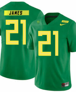 Oregon Ducks #21 LaMichael James NCAA College Football Jersey Green