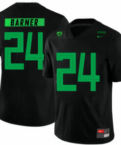 Oregon Ducks #24 Kenjon Barner NCAA College Football Jersey Black