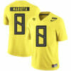 Oregon Ducks #8 Marcus Mariota College Football Jersey Yellow