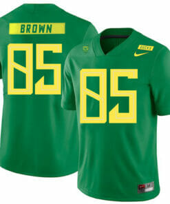 Oregon Ducks #85 Pharaoh Brown NCAA College Football Jersey Green