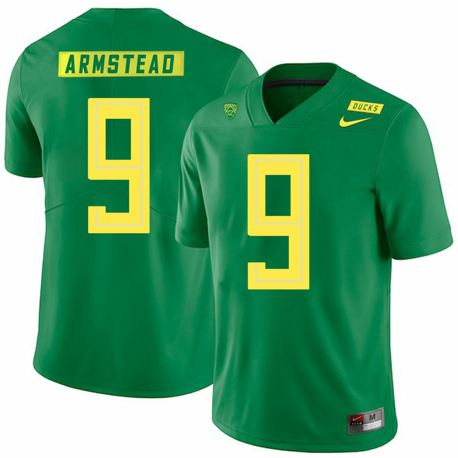 Oregon Ducks #9 Arik Armstead College Football Jersey Green 1 Oregon Ducks #9 Arik Armstead College Football Jersey Green