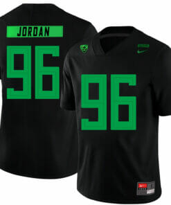 Oregon Ducks #96 Dion Jordan NCAA College Football Jersey Black