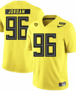 Oregon Ducks #96 Dion Jordan NCAA College Football Jersey Yellow