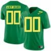 Custom Oregon Ducks Football Jersey Apple Green College