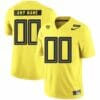 Oregon Ducks Custom Jersey College Football Yellow