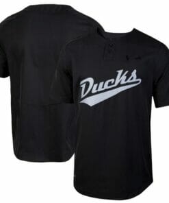 Oregon Ducks Custom Name and Number College Baseball Jersey Black