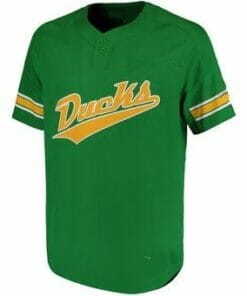 Oregon Ducks Custom Name and Number College Baseball Jersey Green