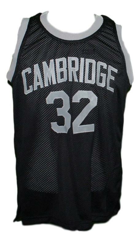 Patrick Ewing Cambridge High School Basketball Jersey Black