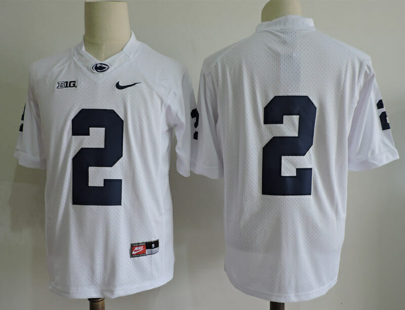 Penn State Nittany Lions #2 No Name Football Jersey White 1 Penn State Nittany Lions #2 No Name Football Jersey White