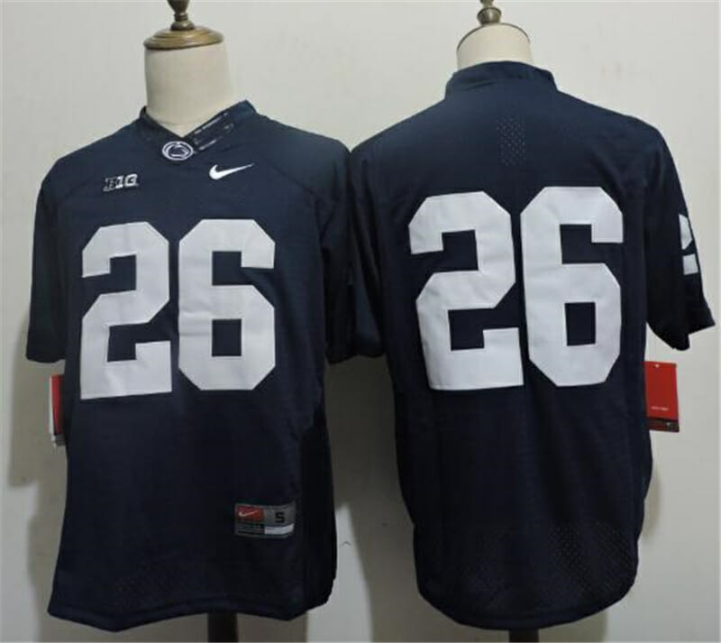 Penn State Nittany Lions #26 No Name Stitched Football Jersey 1 Penn State Nittany Lions #26 No Name Stitched Football Jersey