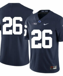 Saquon Barkley PSU Jersey #26 Football No Name Dark Blue
