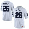 Saquon Barkley Penn State Jersey #26 Football White